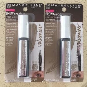 Lot of 2 Maybelline Brow Precise - 250 Blonde